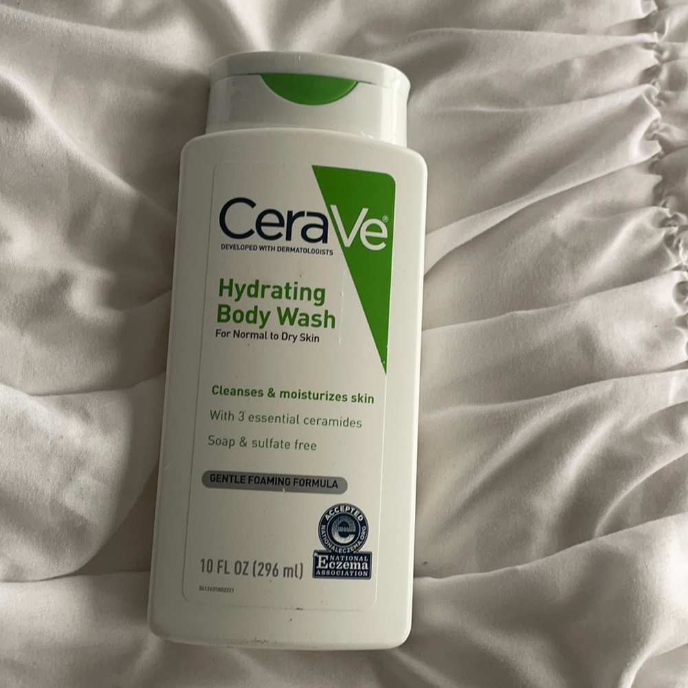 This is a Cerave Hydrating Body Wash for normal